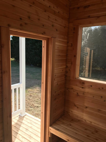 Outdoor Sauna – Custom Built, Fully Assembled Finnish Design