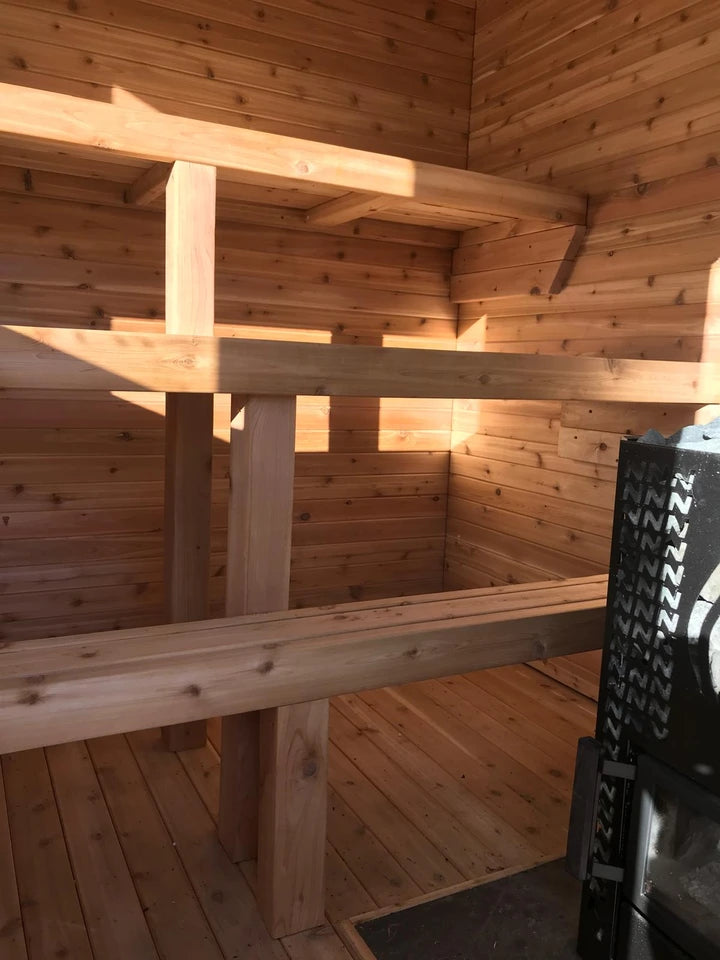 Outdoor Sauna – Custom Built, Fully Assembled Finnish Design