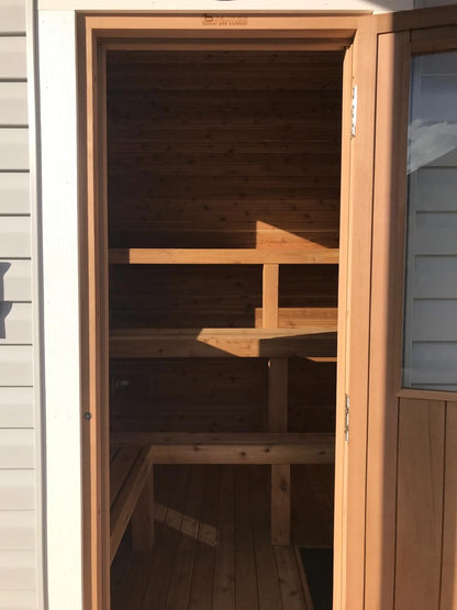 Outdoor Sauna – Custom Built, Fully Assembled Finnish Design