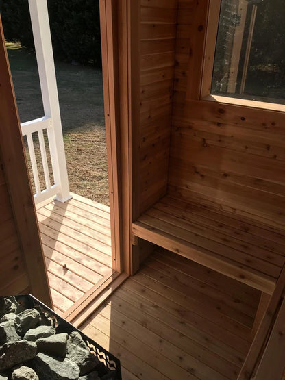 Outdoor Sauna – Custom Built, Fully Assembled Finnish Design
