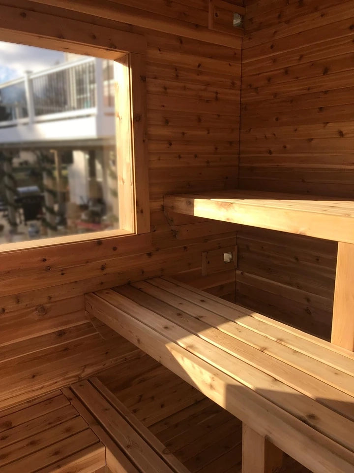 Outdoor Sauna – Custom Built, Fully Assembled Finnish Design