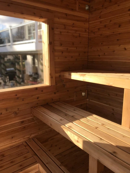 Outdoor Sauna – Custom Built, Fully Assembled Finnish Design